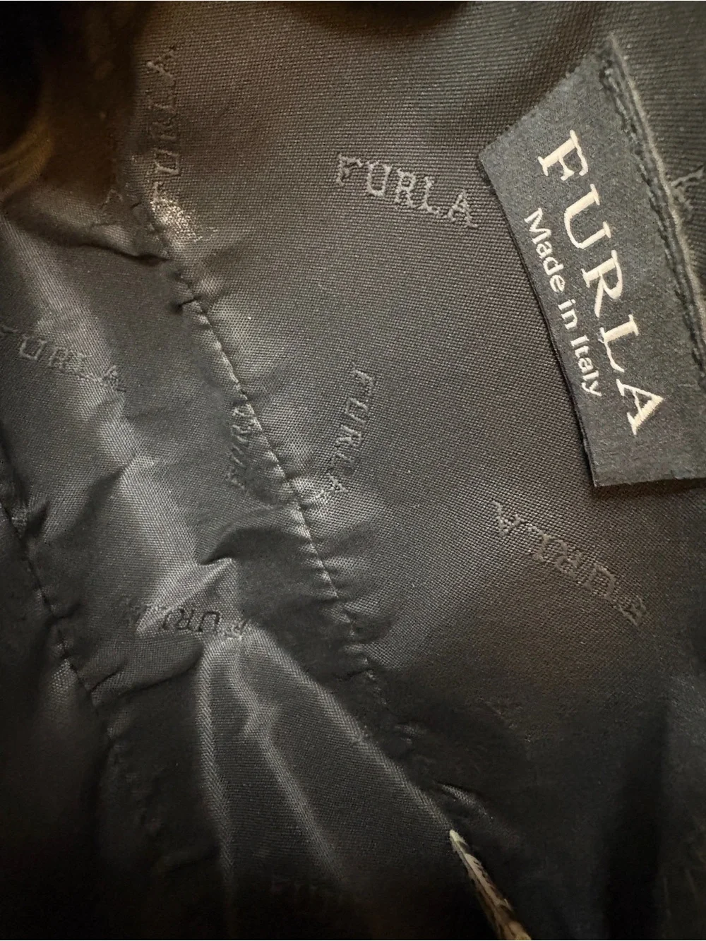 Furla Black Leather Shoulder Bag - Picture 15 of 17